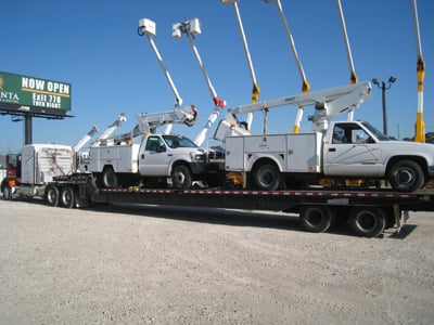 service trucks